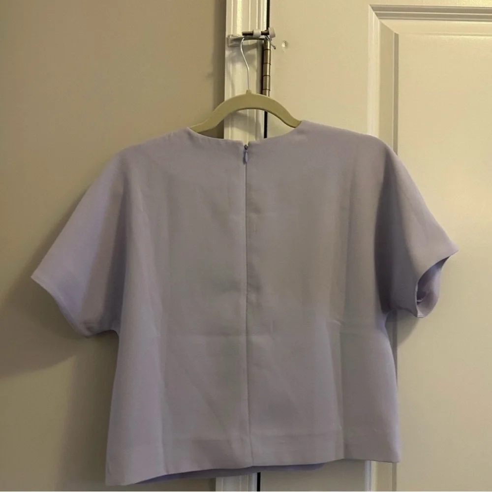 J. Crew Light Purple Women's Blouse Size 4